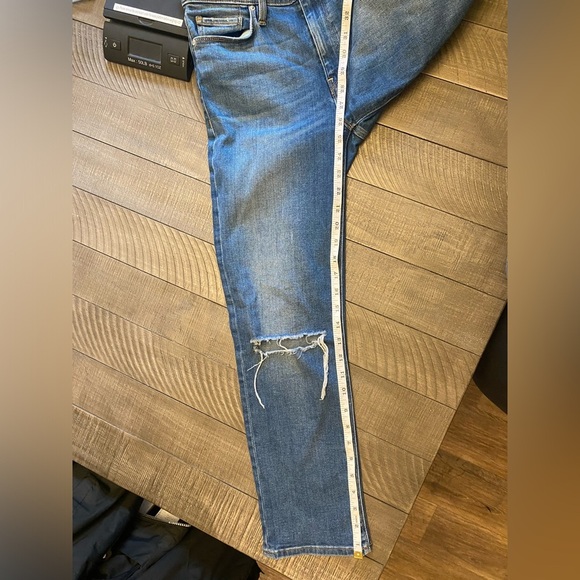 Hudson Barbara straight leg distressed jeans - Picture 7 of 8